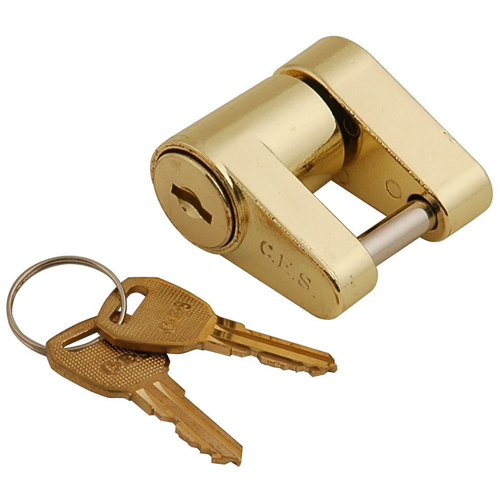 CE Smith Brass Coupler Lock 0090040